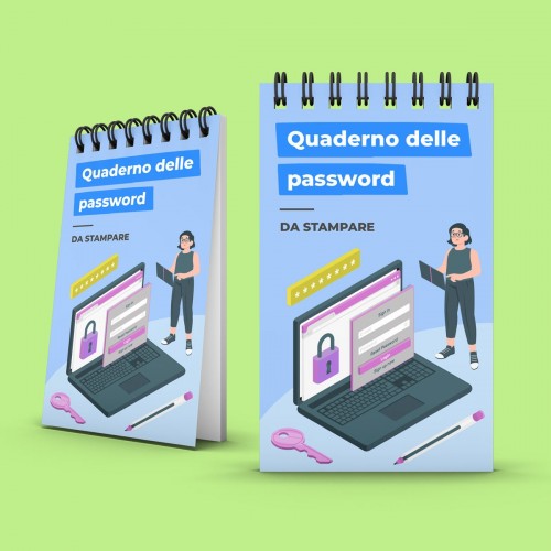 Quaderno delle password da stampare