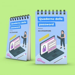 Quaderno delle password da stampare