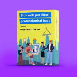 Sito web per liberi professionisti base – Presentati online