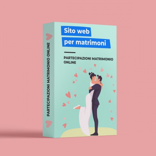 Sito web per matrimoni - Partecipazioni...